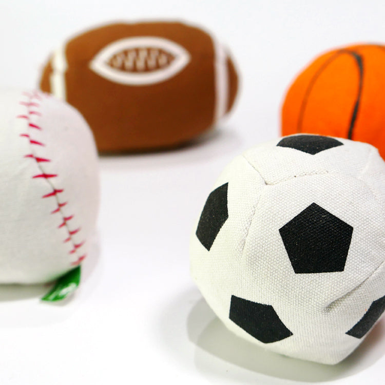 Sport Balls Catnip / Silvervine Filled Cat Toys (4 Balls Set/ 2 Balls Set)