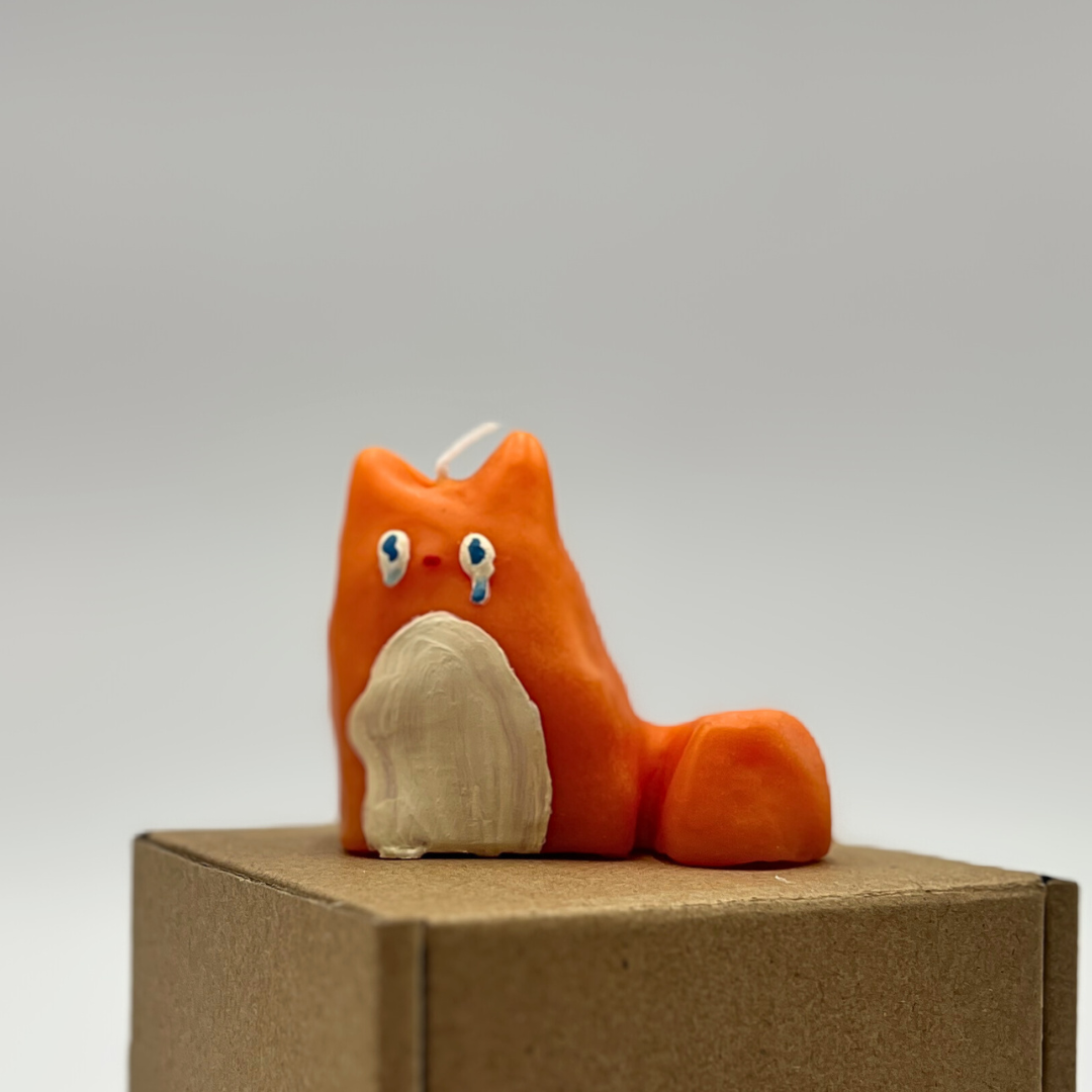 Handmade Kitty Candle