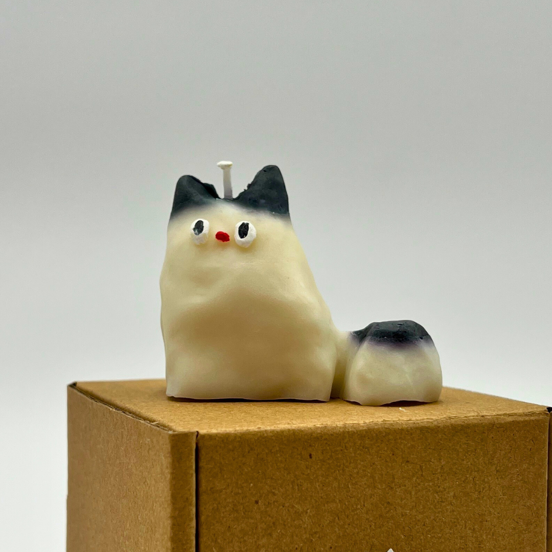 Handmade Kitty Candle