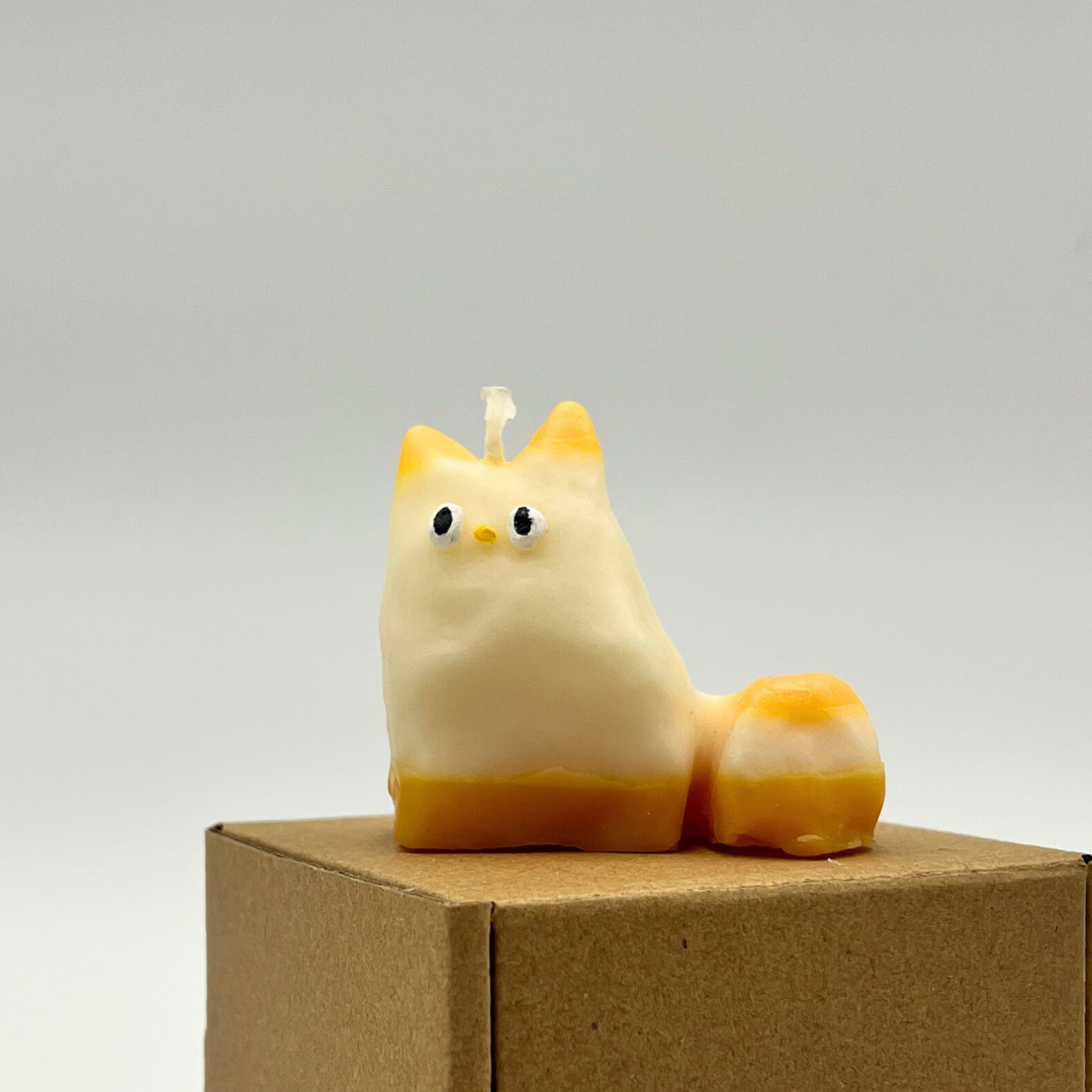Handmade Kitty Candle