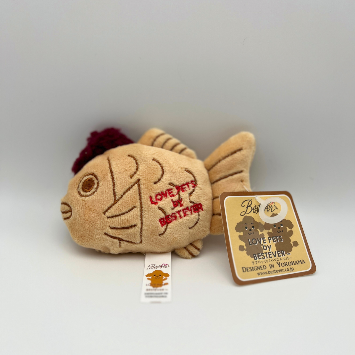 BESTEVER|Taiyaki Plush Dog Toy