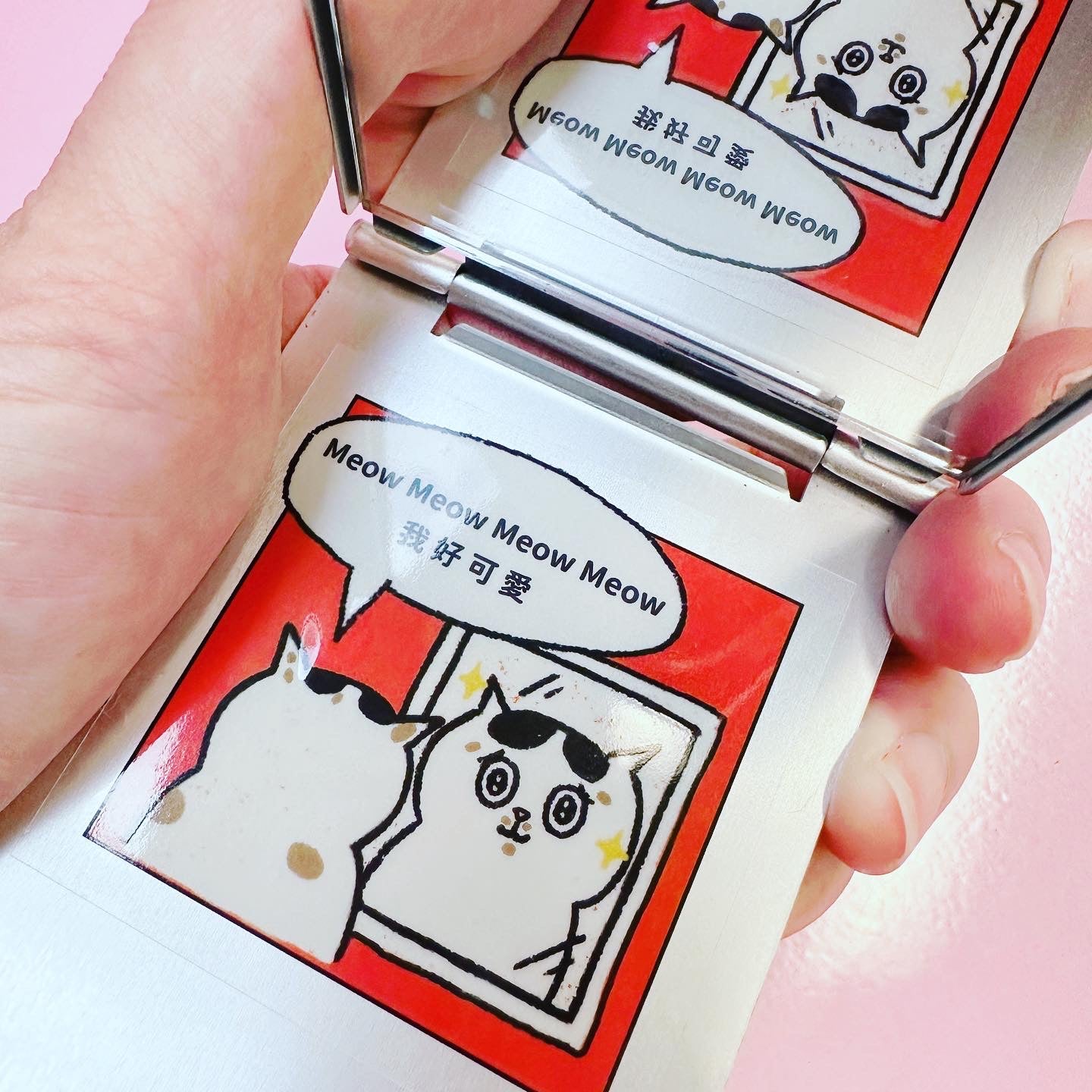 I'm Cute Transparent Sticker (Set of 5) | 我好可愛透明貼紙(5入)