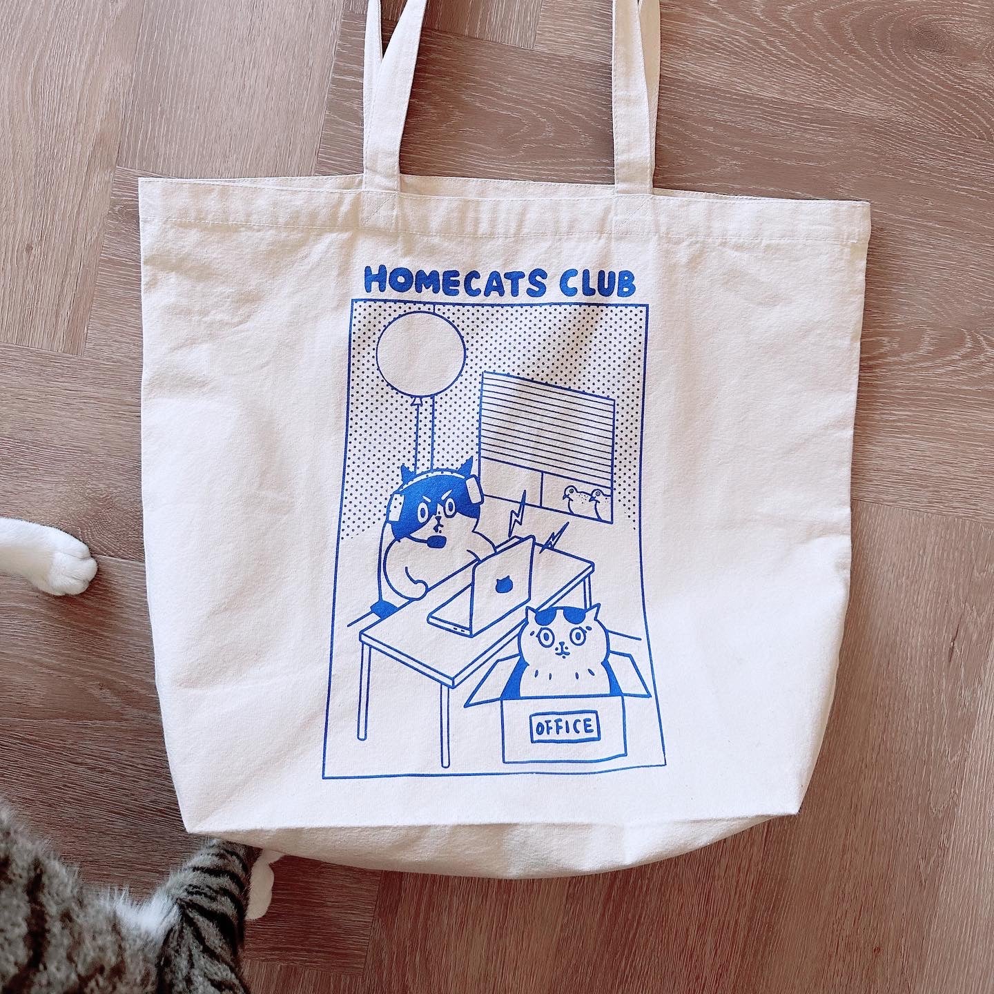 Homecats Club Tote Bag