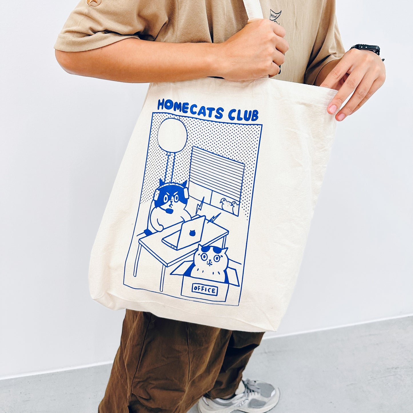 Homecats Club Tote Bag