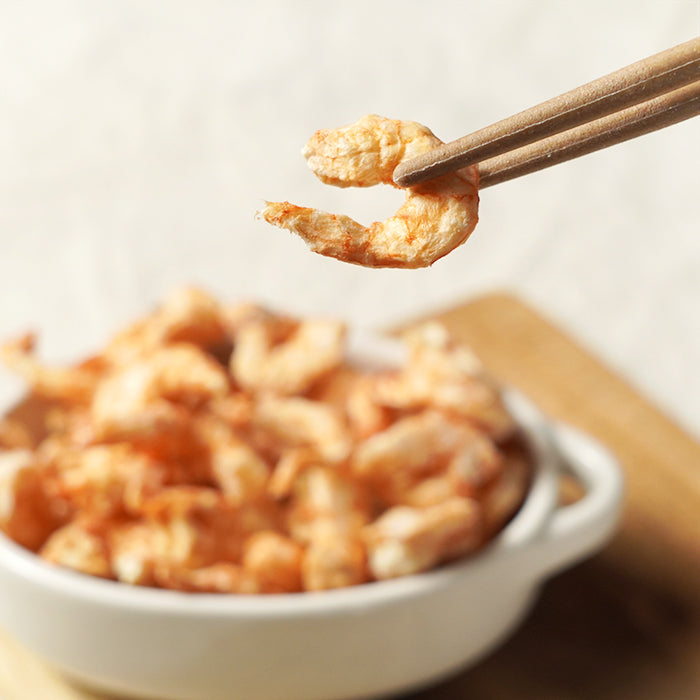 Freeze-Dried Treats Whiskered Velvet Shrimp for Dog and Cat (0.71 oz)|寵物冷凍乾燥原肉零嘴 -府城火燒蝦 (20g)