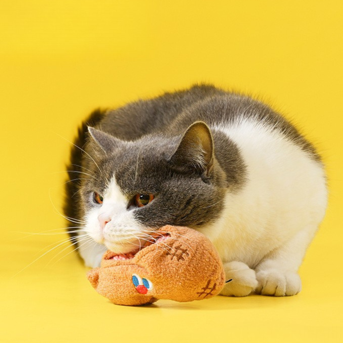 zeze｜Peanut Cat Toy With Sisal Ball (2 Size)