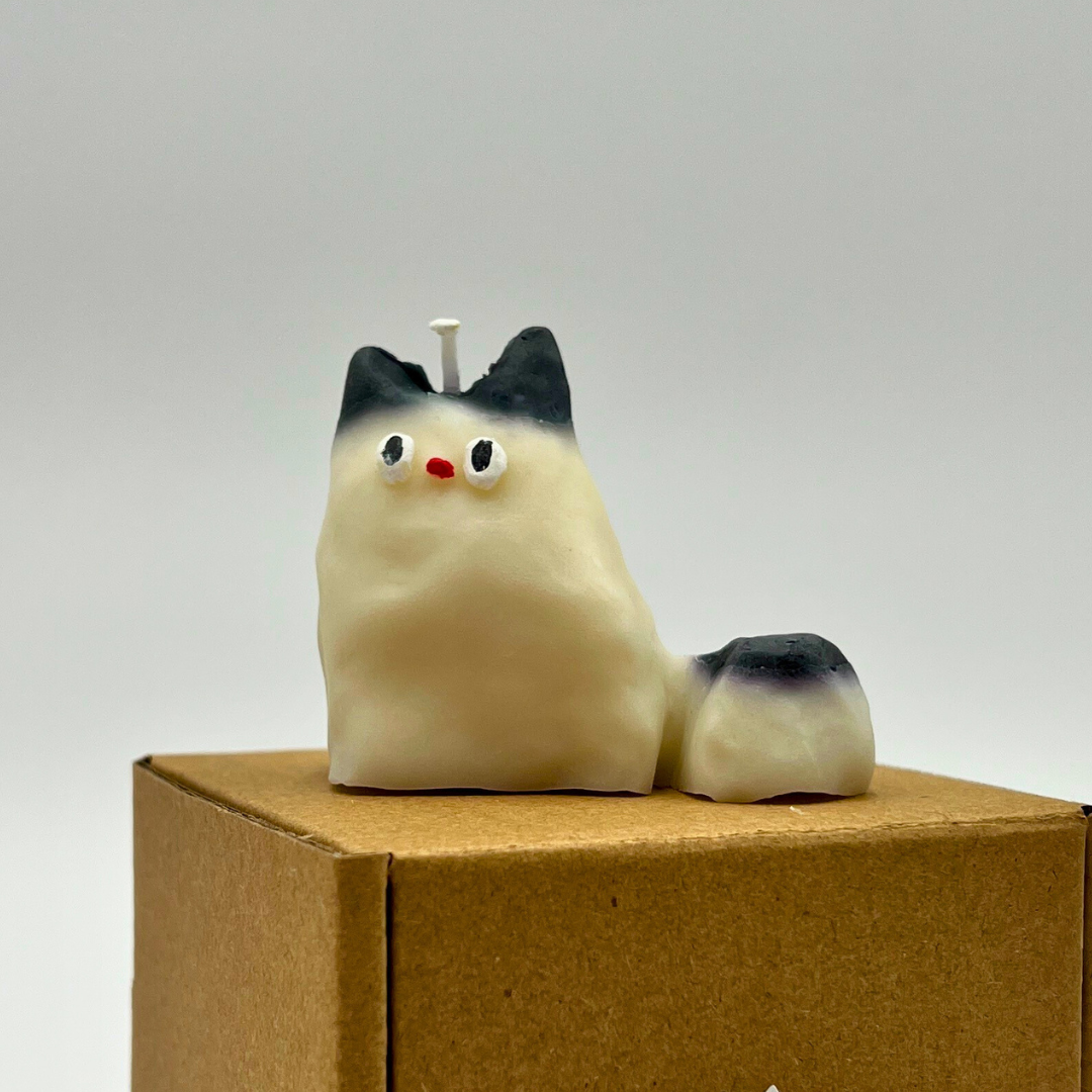 Handmade Kitty Candle | 貓咪蠟燭