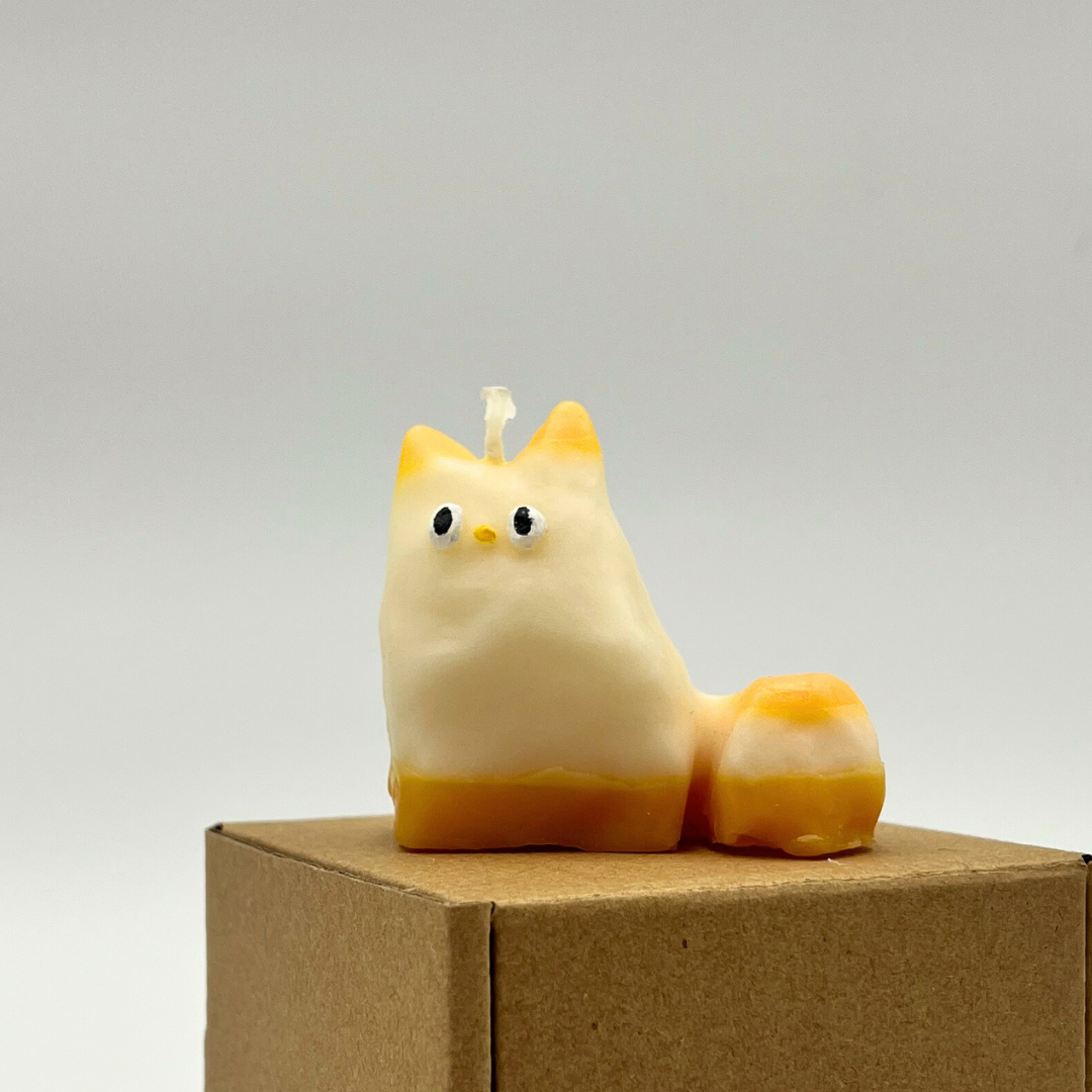 Handmade Kitty Candle | 貓咪蠟燭