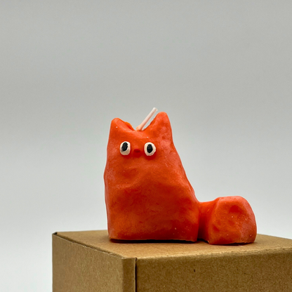 Handmade Kitty Candle | 貓咪蠟燭