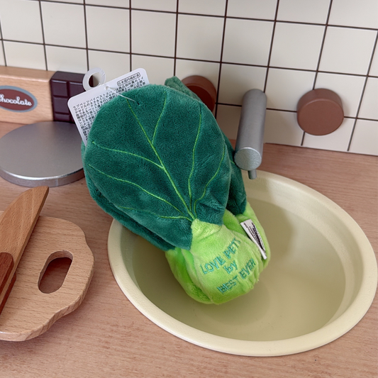 BESTEVER｜Bok Choy Plush Dog Toy