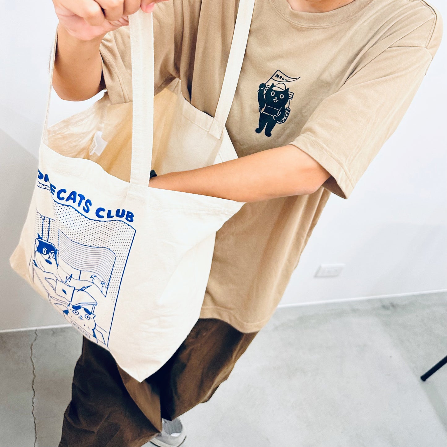 Homecats Club Tote Bag｜Homecats Club 托特包